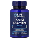 Acetyl-L-Carnitine, 500 mg, Life Extension, 100 capsule