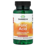 Acid Folic (Vitamina B9), 800mcg, Swanson, 250 capsule SW035