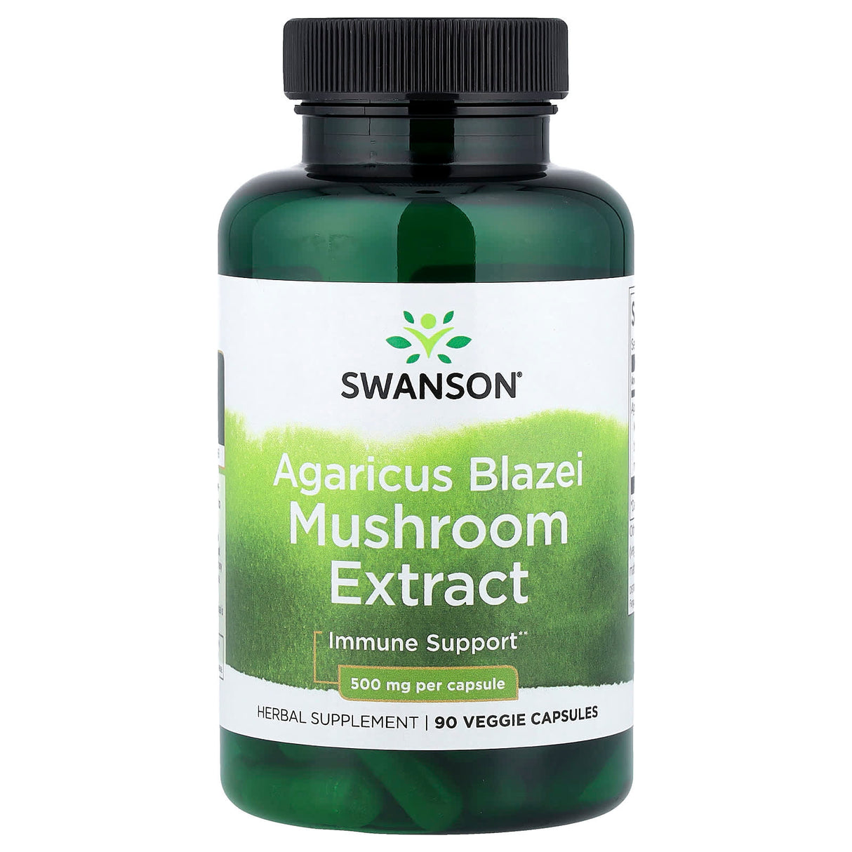 Agaricus Blazei Mushroom Extract, 500 mg, Swanson, 90 capsule SWH122