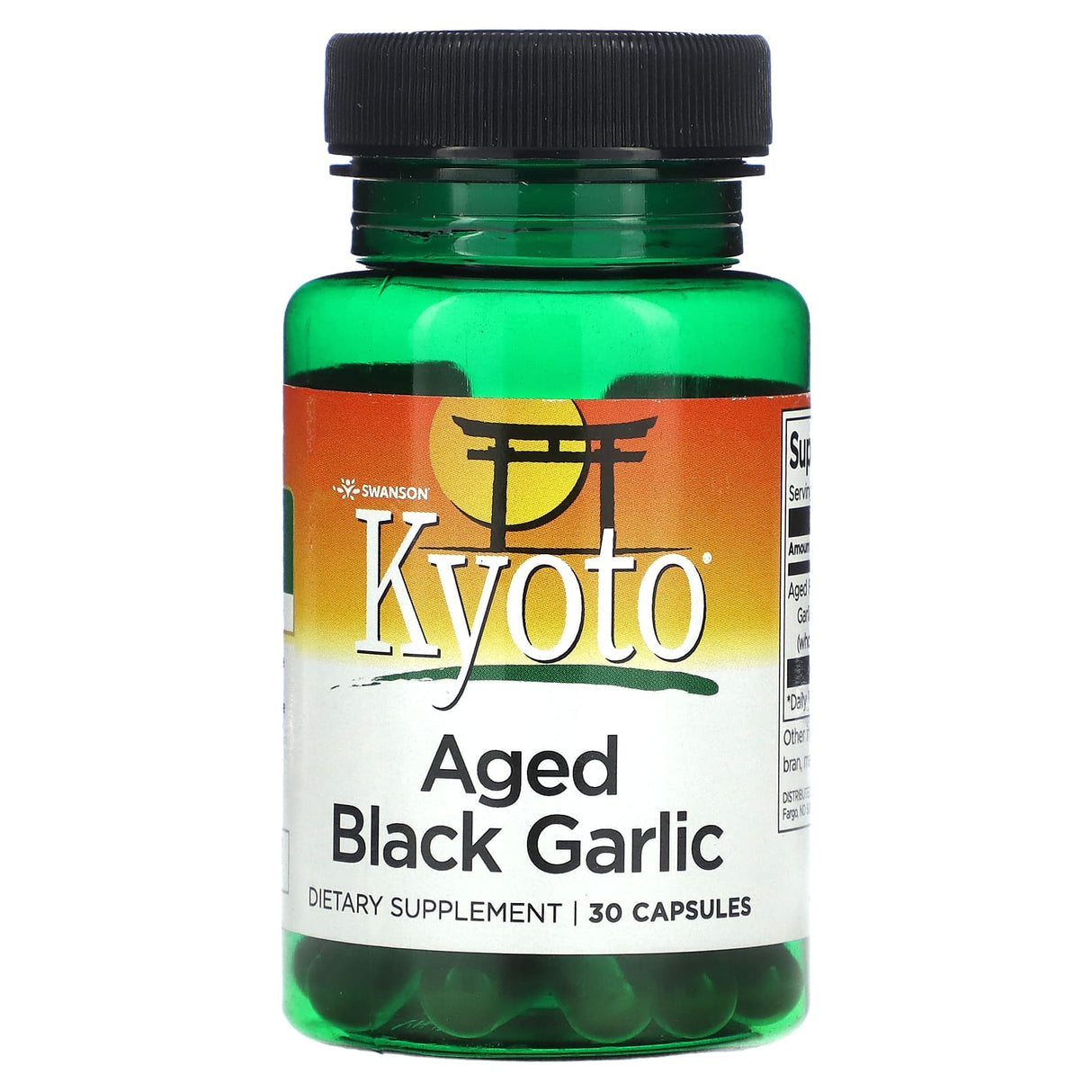 Aged Black Garlic (Usturoi Negru Maturat), Swanson, 30 capsule SWK014
