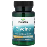 AjiPure Glycine (Pharmaceutical Grade), 500mg, Swanson, 60 capsule SWU509