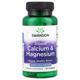 Albion Chelated Calcium & Magnesium, Swanson, 60 capsule SWU464