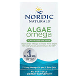 Algae Omega-3 Vegan, Nordic Naturals, 60 softgels