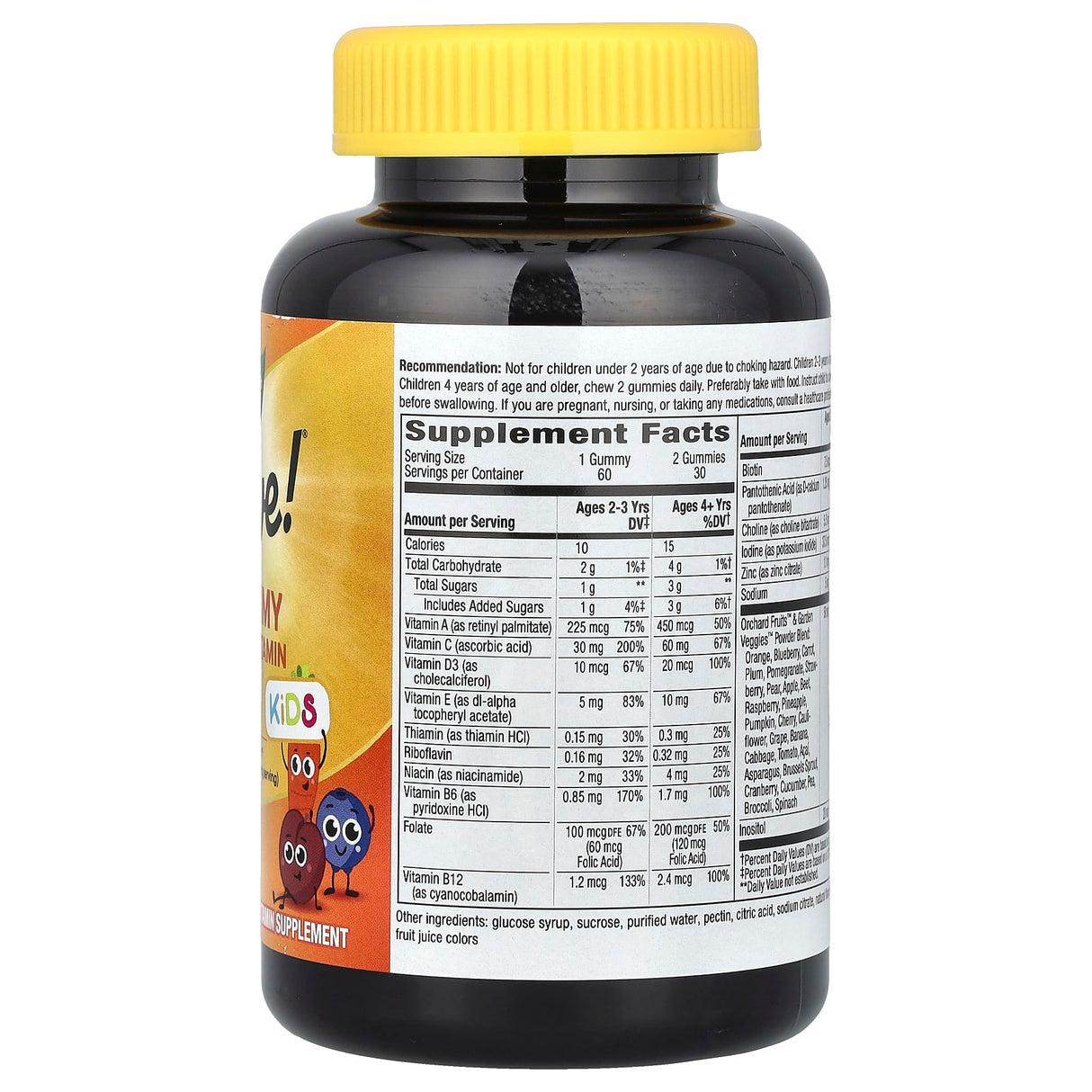 Alive! Kids, Gummy Multivitamin, Nature's Way, 60 jeleuri