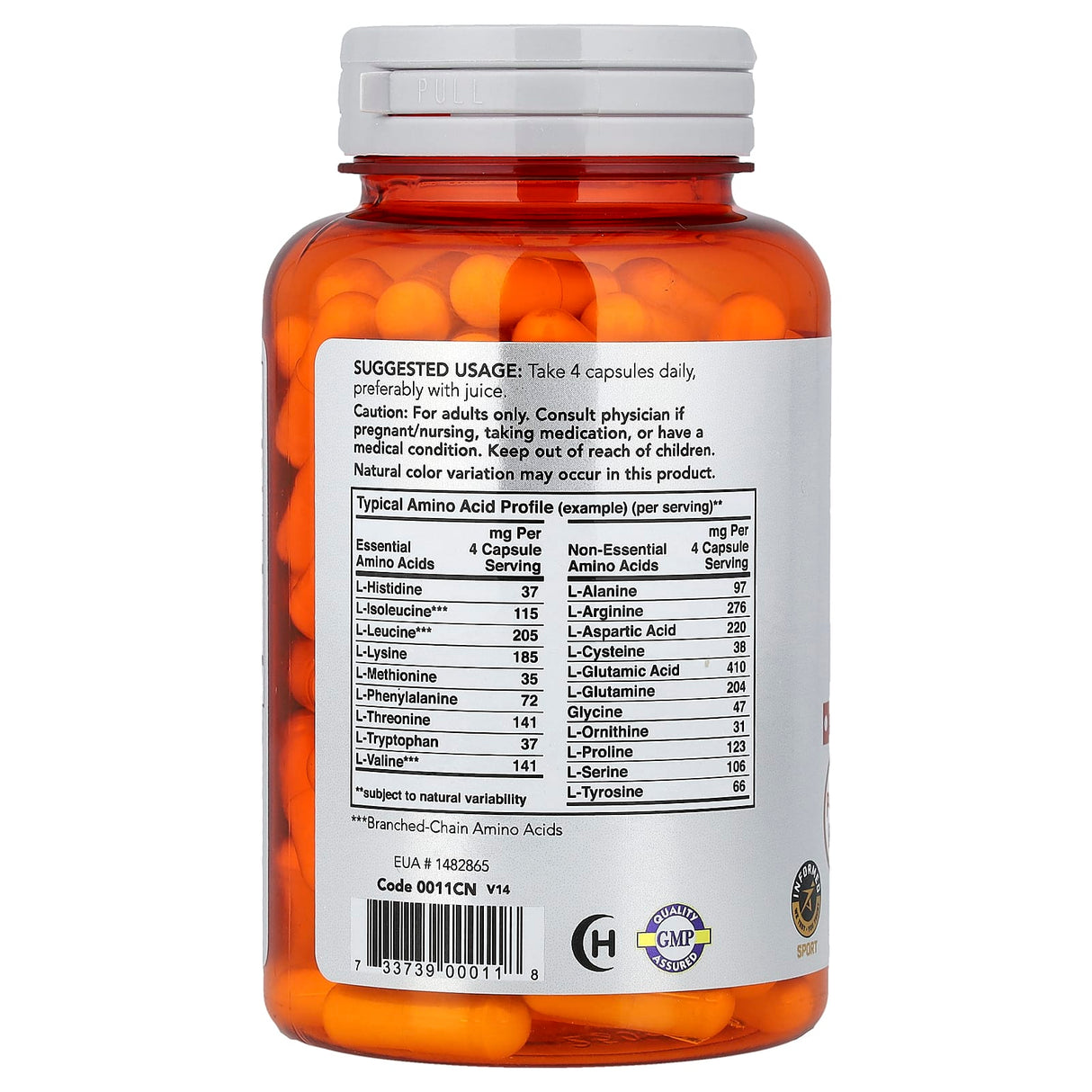 Amino Complete, Amino Acids, Now Foods, 120 capsule