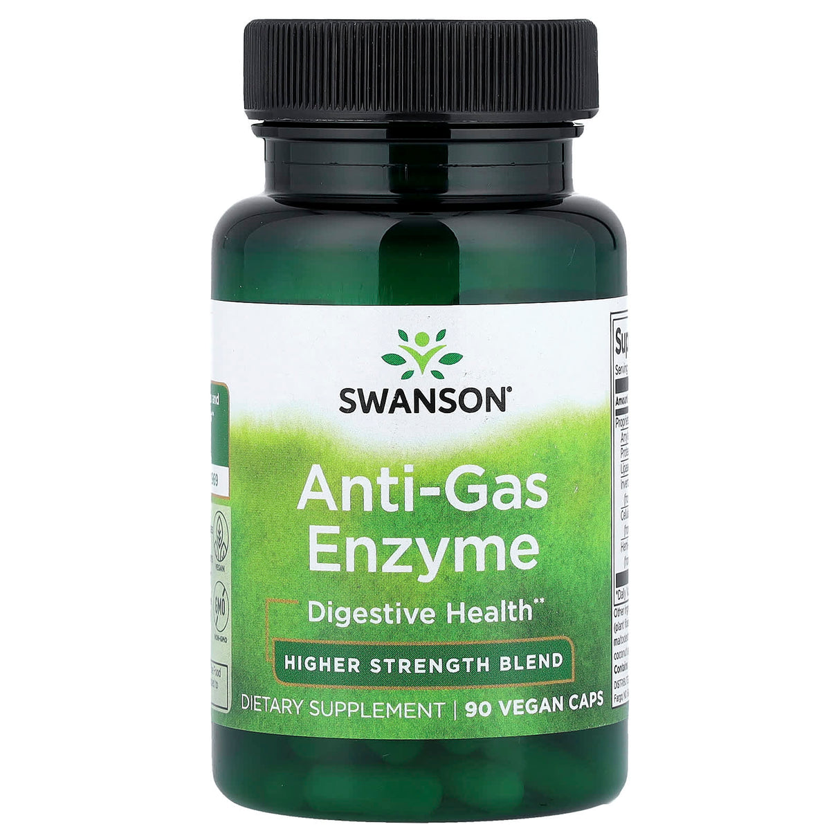 Anti-Gas Enzyme Digestive, Swanson, 90 capsule SWU527