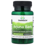 Arjuna Bark Extract, 500mg, Swanson, 60 capsule SWH199