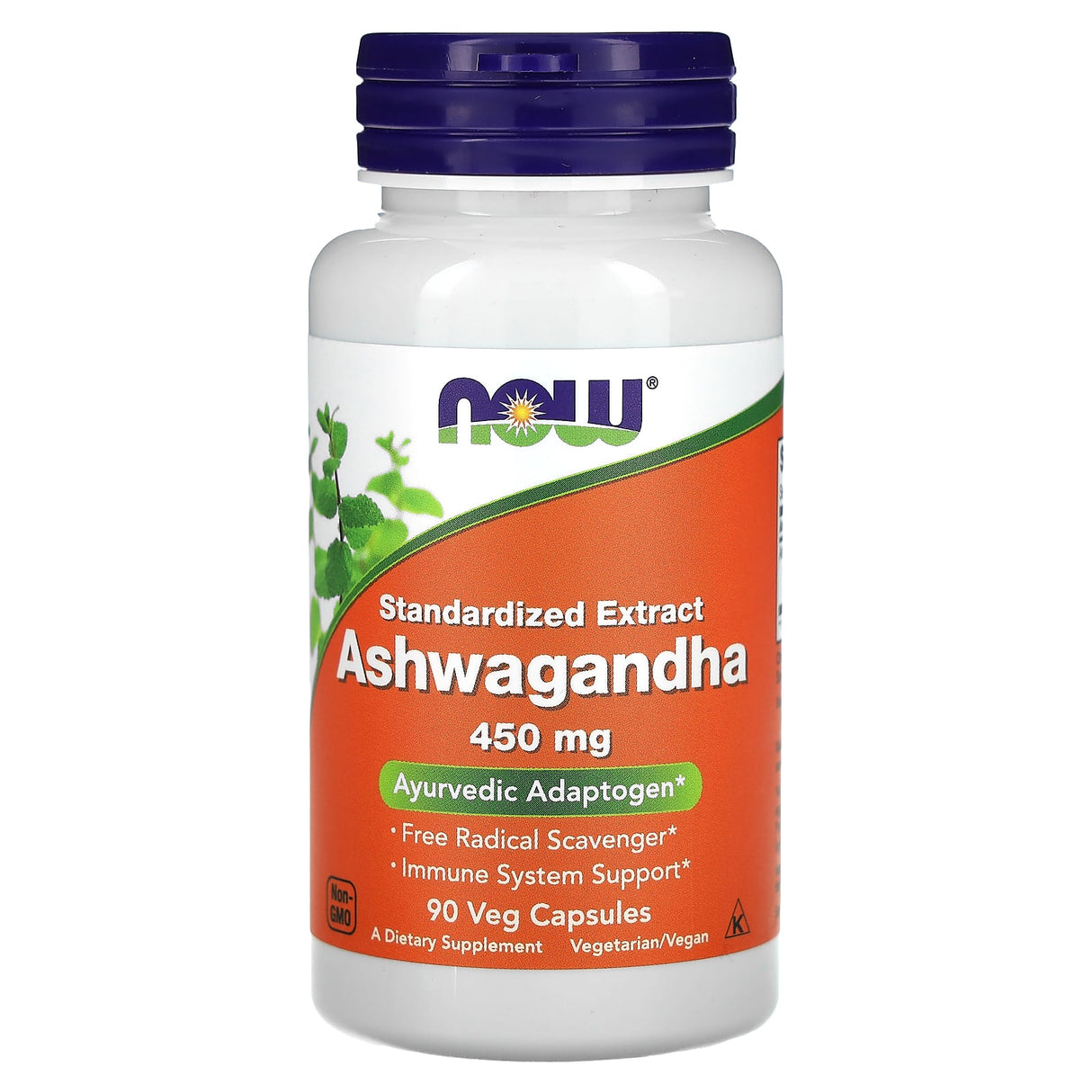 Ashwagandha Extract, 450mg, Now Foods, 90 capsule