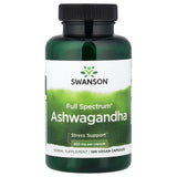 Ashwagandha Root, 450mg, Swanson, 100 capsule SW957
