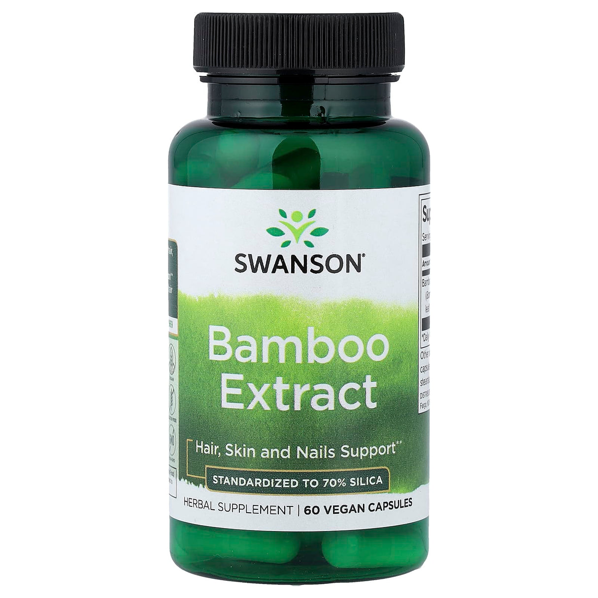 Bamboo Extract (Bambus), 300 mg, Swanson, 60 capsule SWH190
