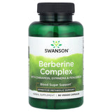 Berberine Complex with Cinnamon, Gymnema & Fenugreek, Swanson, 90 capsule SW1629