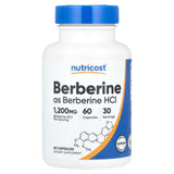 Berberine HCI, 600 mg, Nutricost, 60 capsule