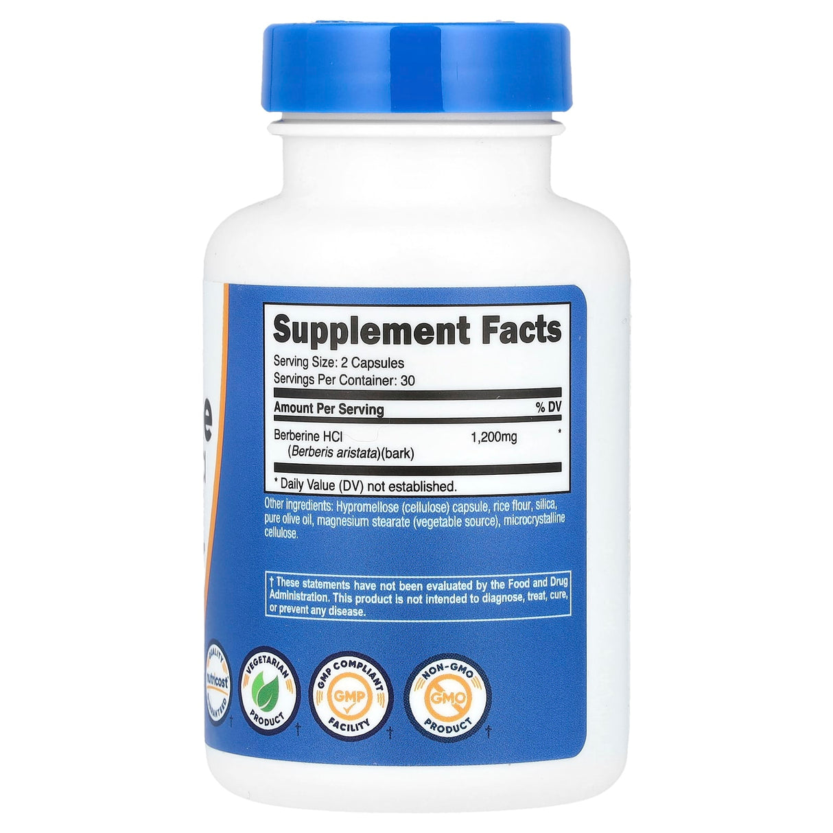 Berberine HCI, 600 mg, Nutricost, 60 capsule