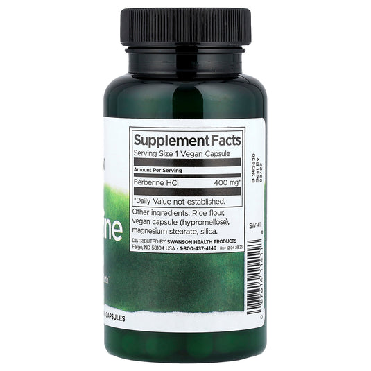 Berberine, 400mg, Swanson, 60 capsule SW1411