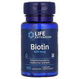 Biotin, 600 mcg, Life Extension, 100 capsule