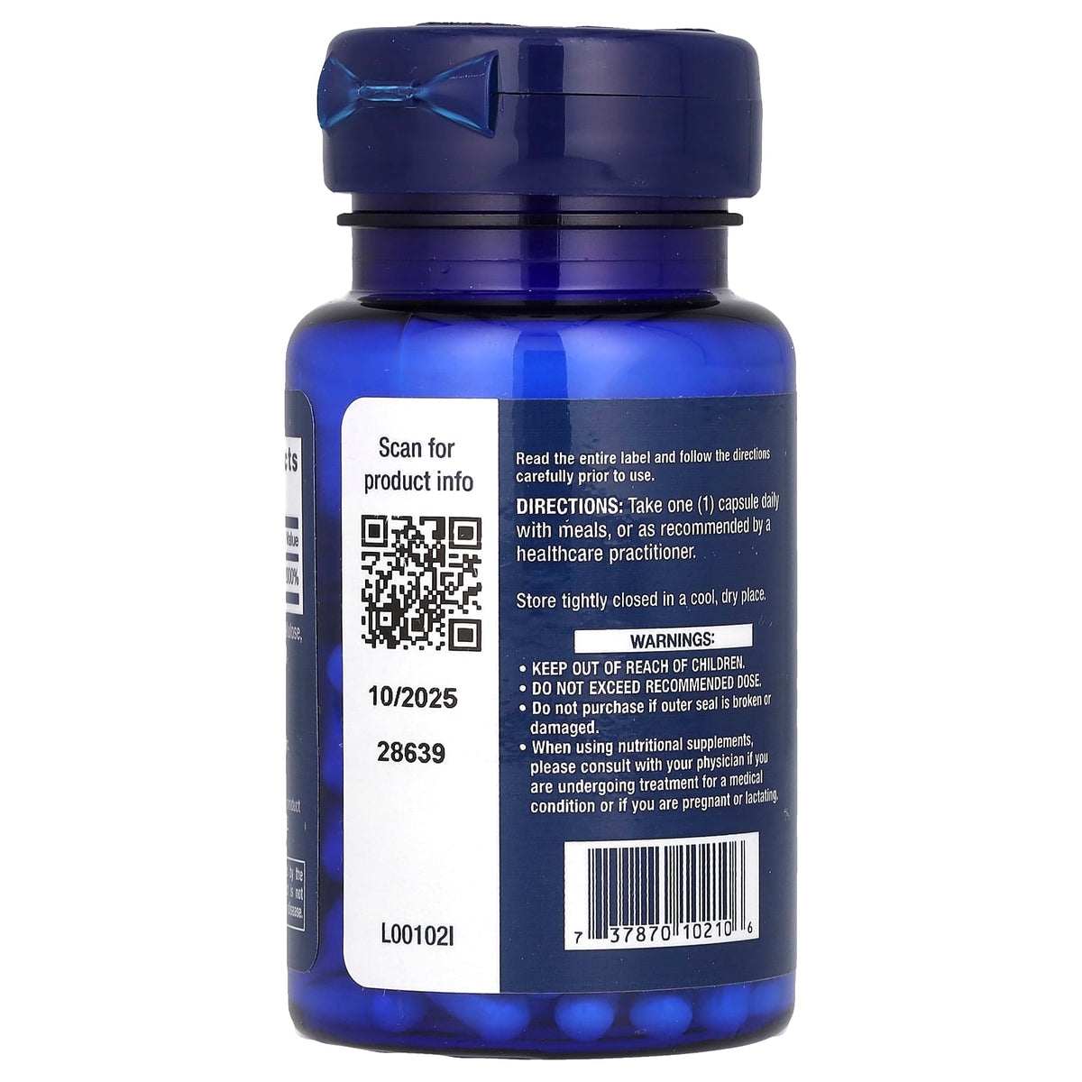 Biotin, 600 mcg, Life Extension, 100 capsule