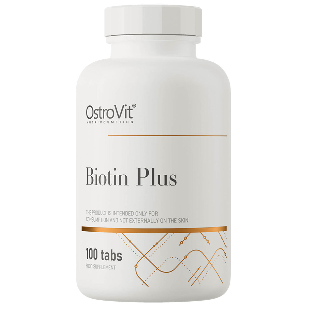 Biotină Plus Zinc, Seleniu si Acid Folic, OstroVit, 100 tablete