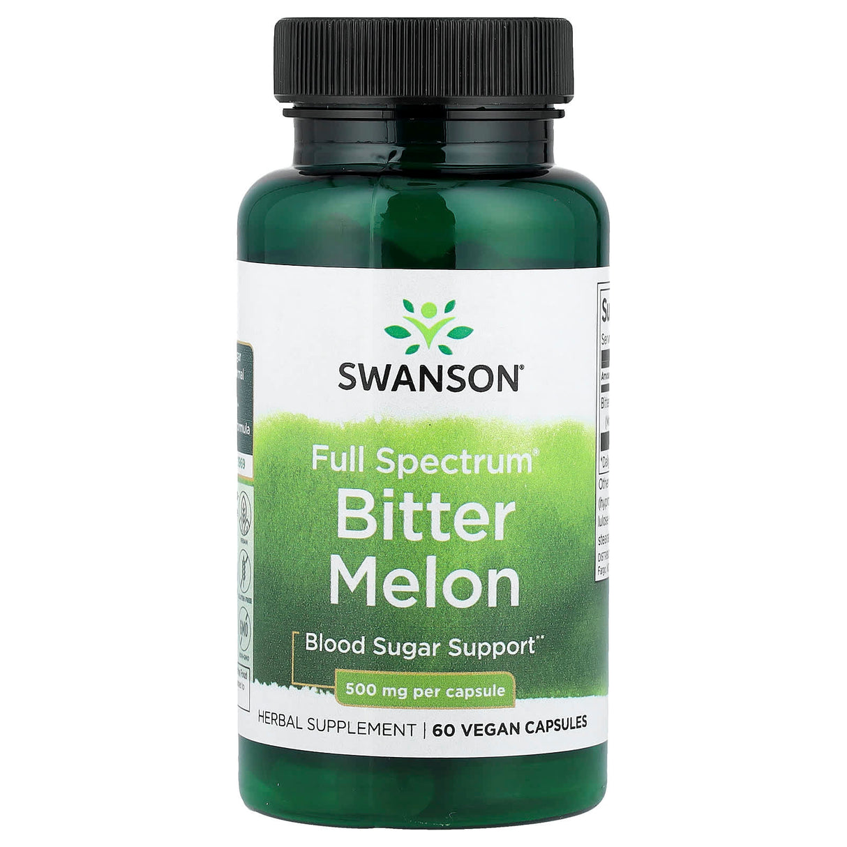 Bitter Melon (Pepene Amar), 500mg, Swanson, 60 capsule SW1161