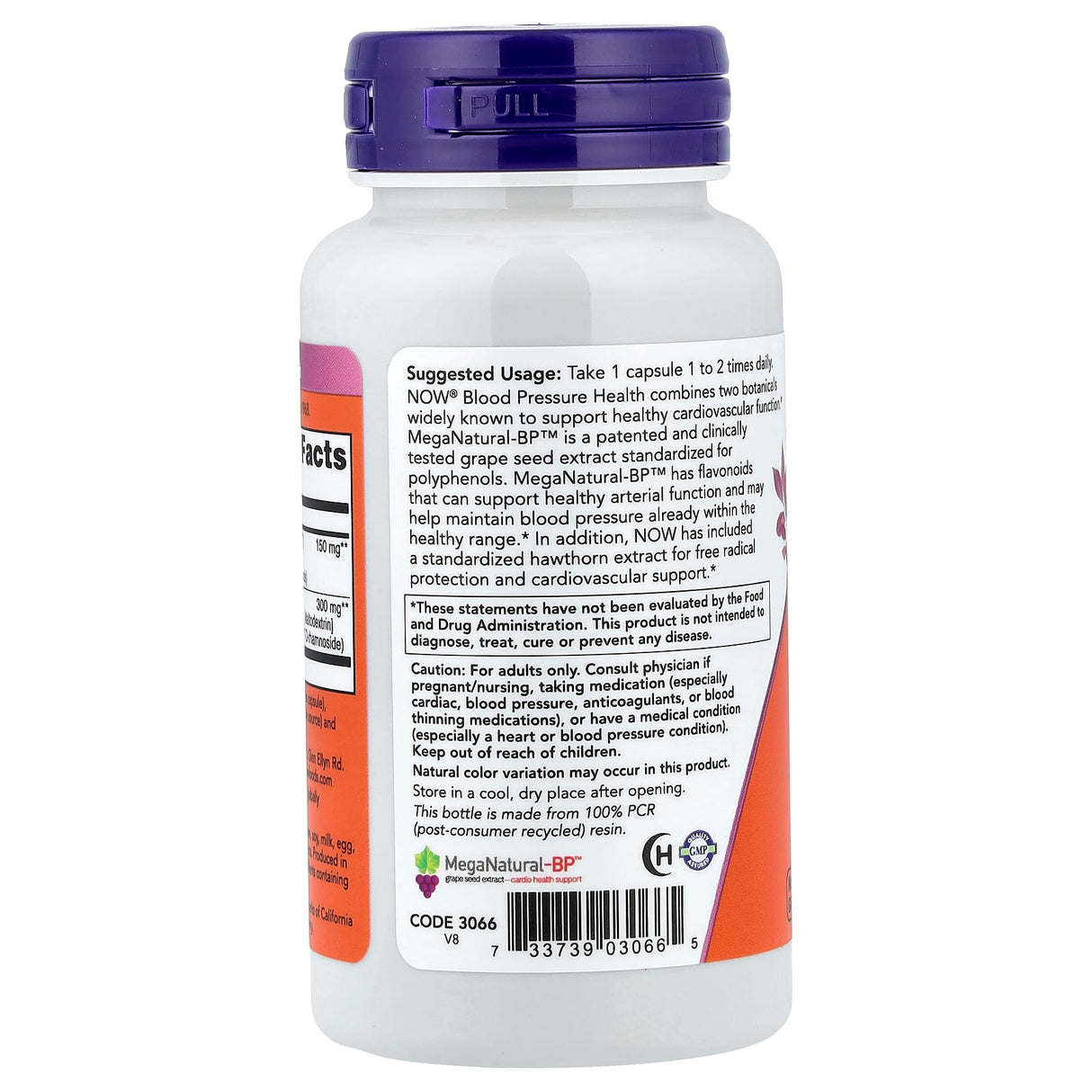Blood Pressure Health (Reglarea Tensiunii Arteriale), Now Foods, 90 capsule