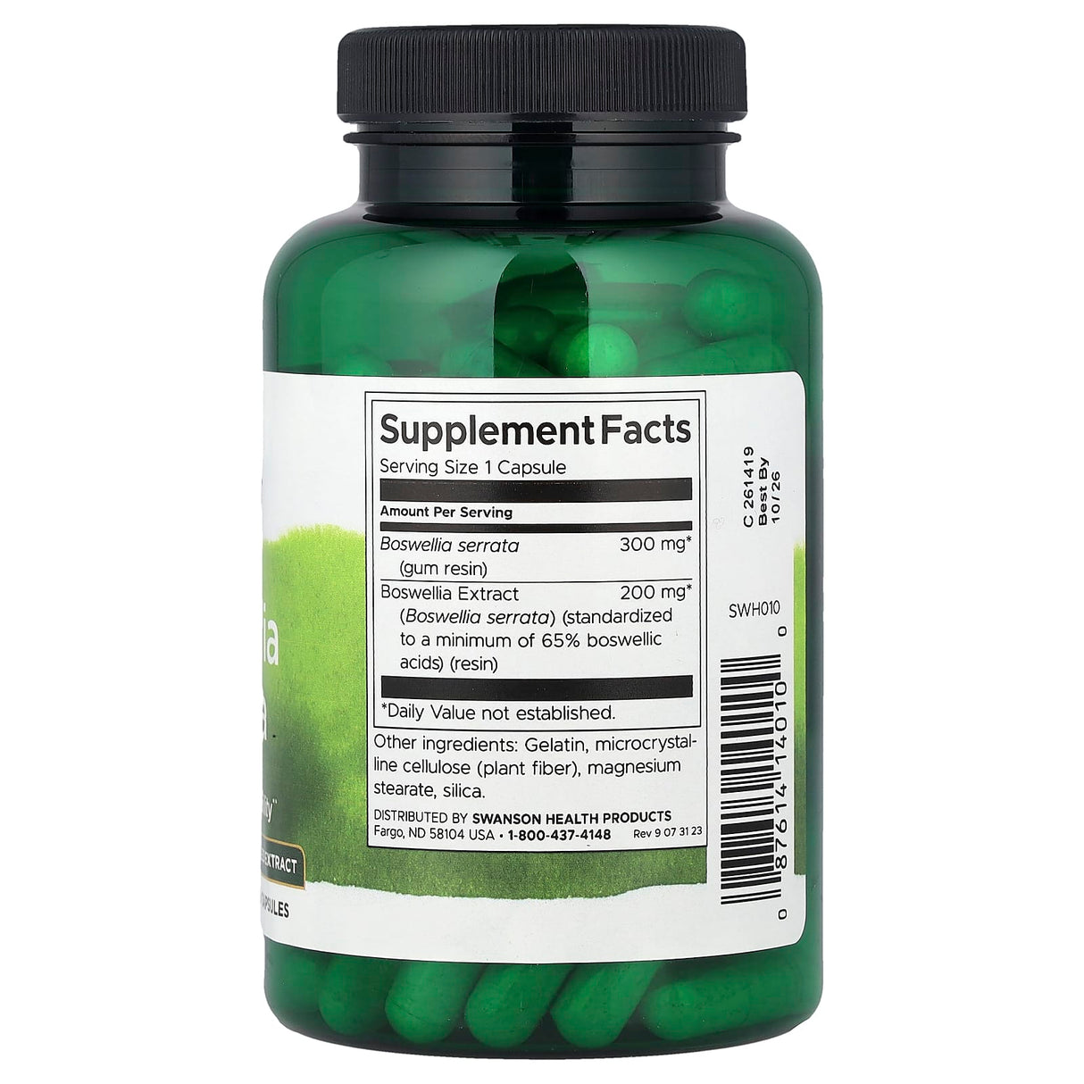 Boswellia Serrata Extract, Swanson, 120 capsule SWH010