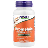 Bromelain (Enzima), 500mg, Now Foods, 60 capsule