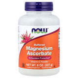 Buffered Magnesium Ascorbate, Vitamin C Powder, Now Foods, 227g