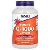 C-1000 Vitamina C Buffered (Tamponata) cu Bioflavonoide 250mg, Now Foods, 180 tablete