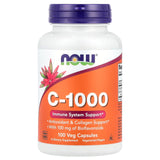 C-1000 Vitamina C cu Bioflavonoide 100mg, Now Foods. 100 capsule