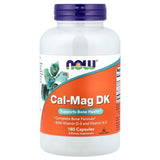 Calciu-Magneziu, vit D3 si K2, NOW Foods, 180 capsule