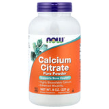 Calcium Citrate, Pure Powder, Now Foods, 227g