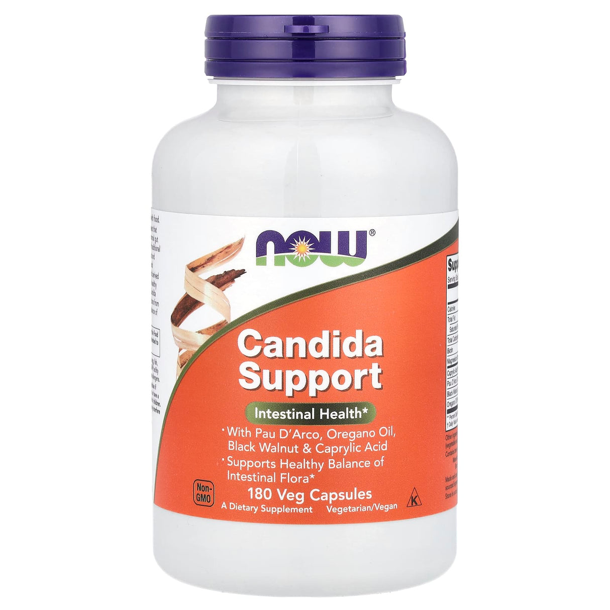 Candida Support, Now Foods, 180 capsule