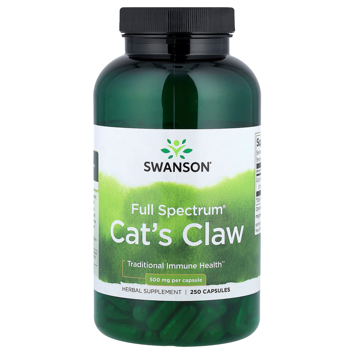 Cat's Claw (Gheara Matei) 500 mg, Swanson, 250 capsule SW757