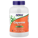 Cayenne Pepper (Capsaicina), 500mg, Now Foods, 250 Capsule