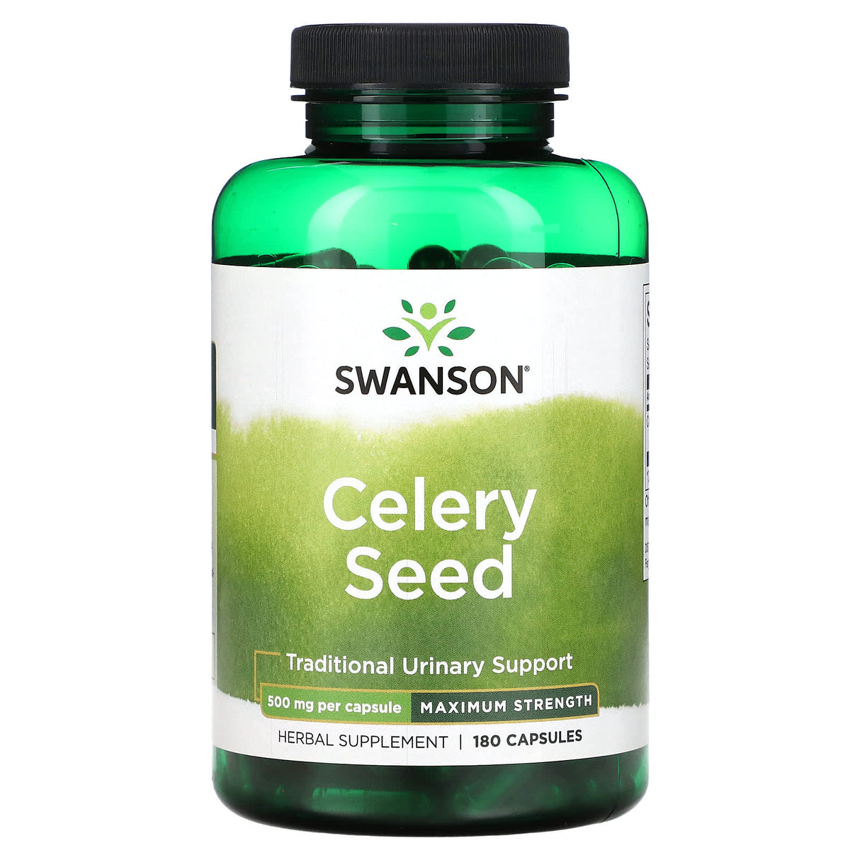 Celery Seed (Seminte de Telina), 500 mg, Swanson, 180 capsule SW1490