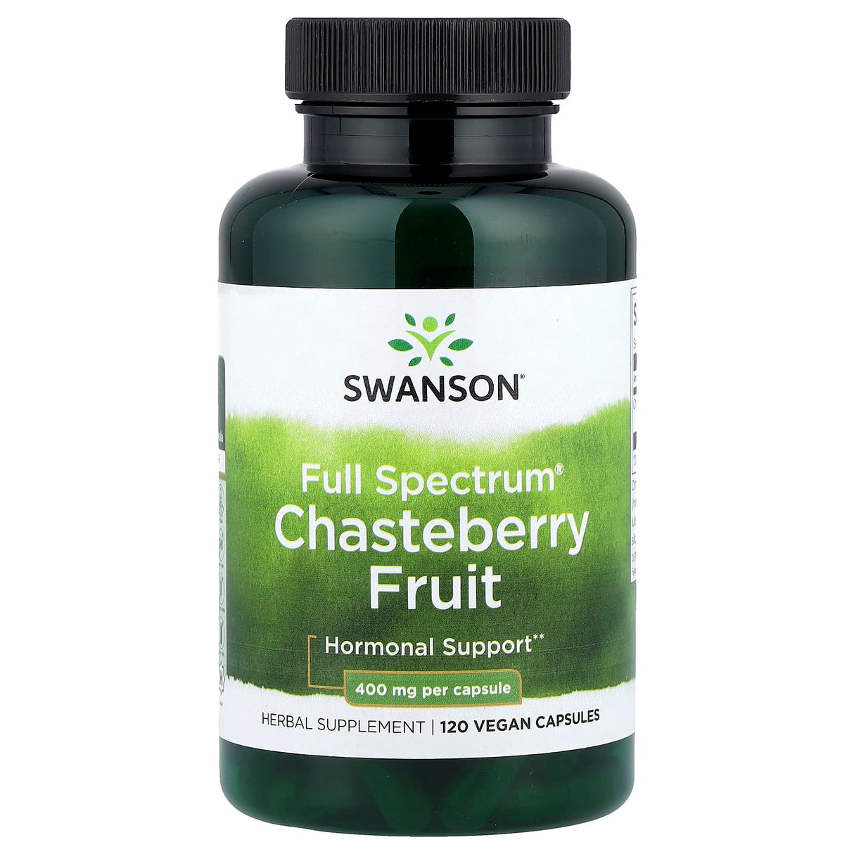 Chasteberry Fruit (Vitex), 400 mg, Swanson, 120 capsule SW1065