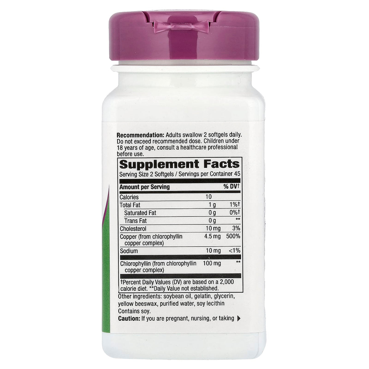Chlorofresh, Chlorophyll Concentrate, 50 mg, Nature's Way, 90 Softgels