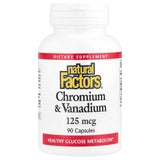 Chromium & Vanadium, 125 mcg, Natural Factors, 90 capsule