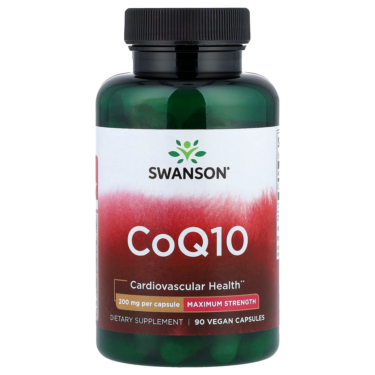 CoQ10 (Coenzima Q10), 200 mg, Swanson, 90 capsule SWU035
