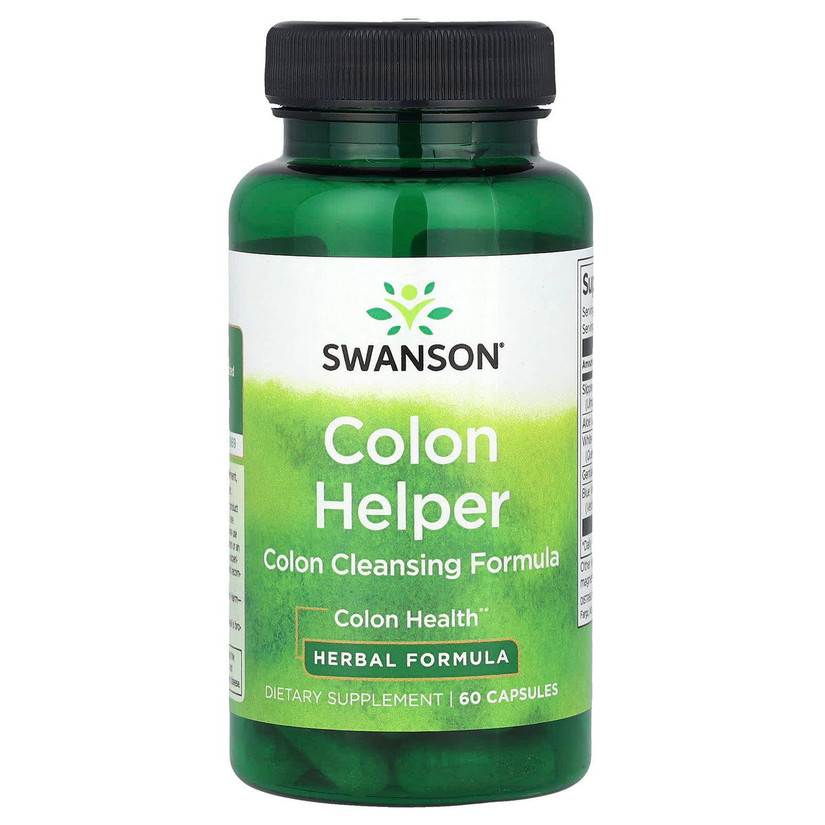 Colon Helper Colon Helper; (Sanatatea Colonului); Swanson; 60 capsule – Provitamine