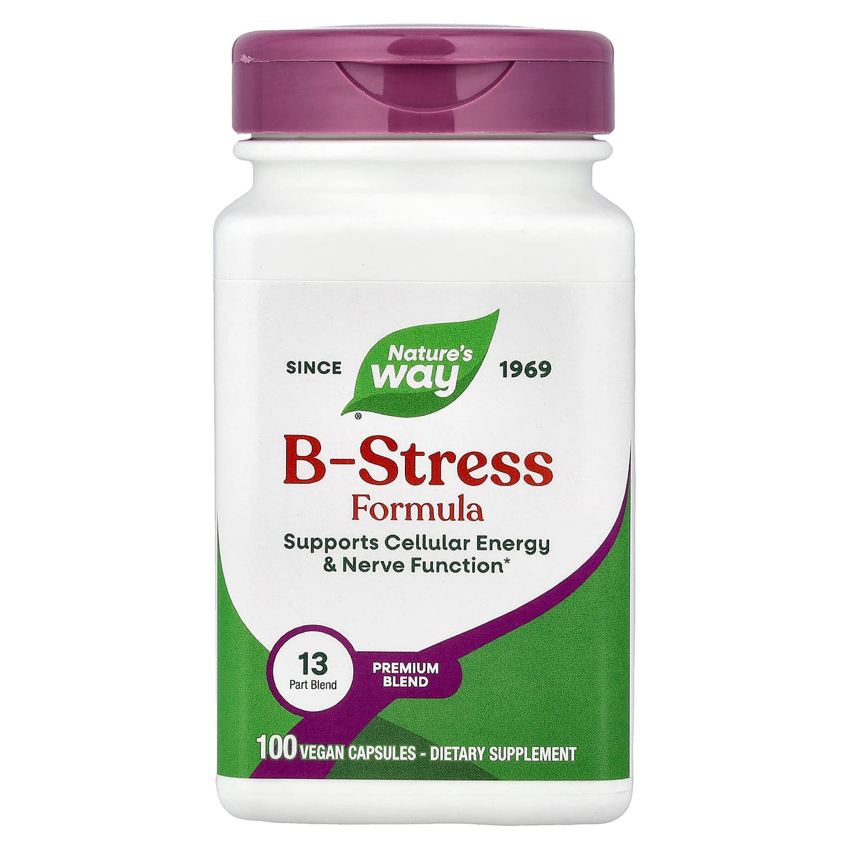 Complex B-Stress Formula, Nature's Way, 100 capsule