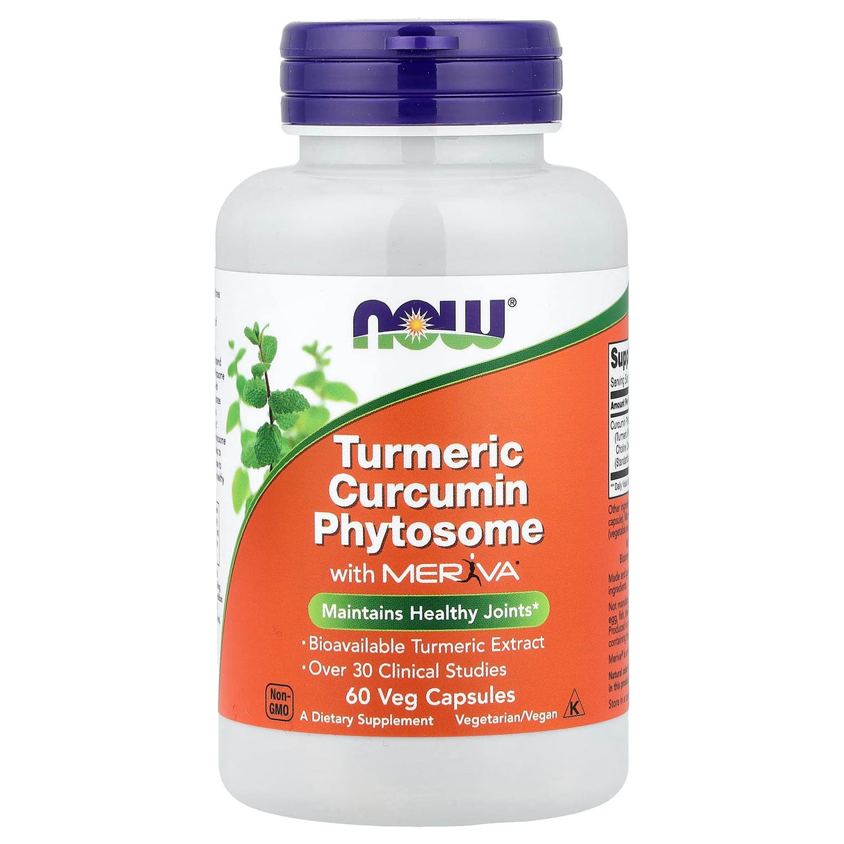 Curcumin Phytosome, 500mg, Now Foods, 60 capsule