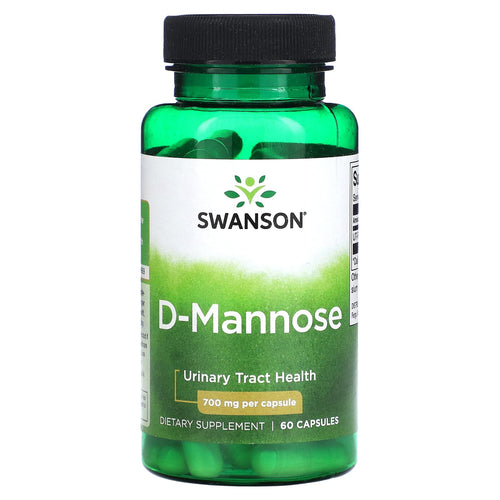 D-Mannose, 700mg, Swanson, 60 capsule SW1185