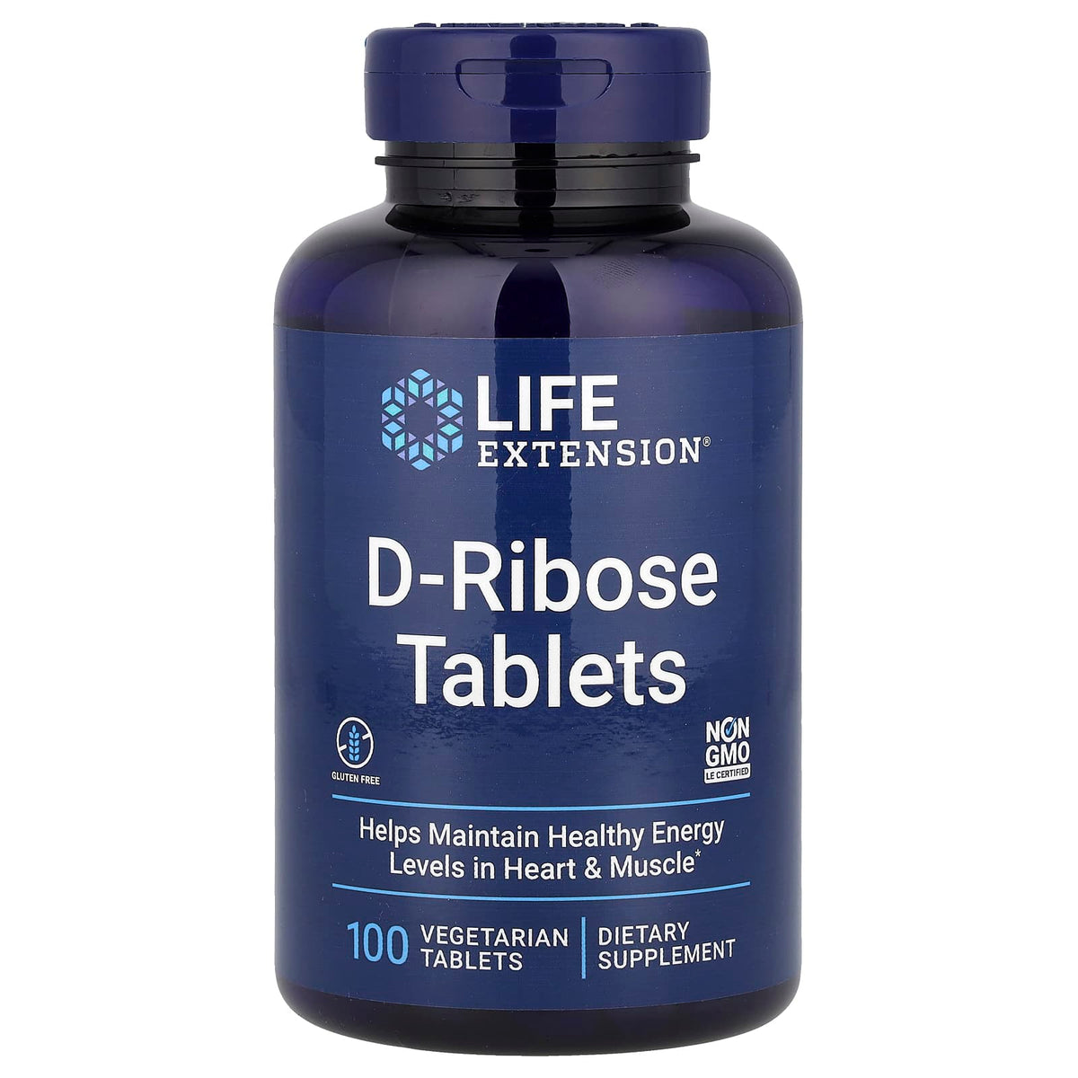 D-Ribose Tablets, Life Extension, 100 tablete
