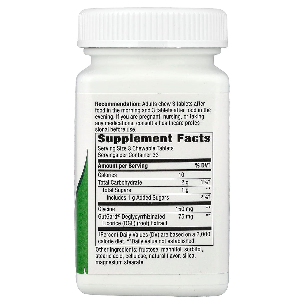 DGL, Licorice Extract, Nature's Way, 100 drajeuri