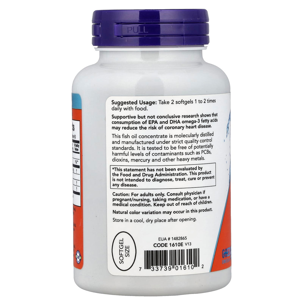 DHA-250, Omega 3, Now Foods, 120 softgels