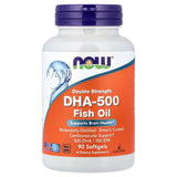 DHA-500 Omega 3, 500 DHA / 250 EPA, Now Foods, 90 softgels