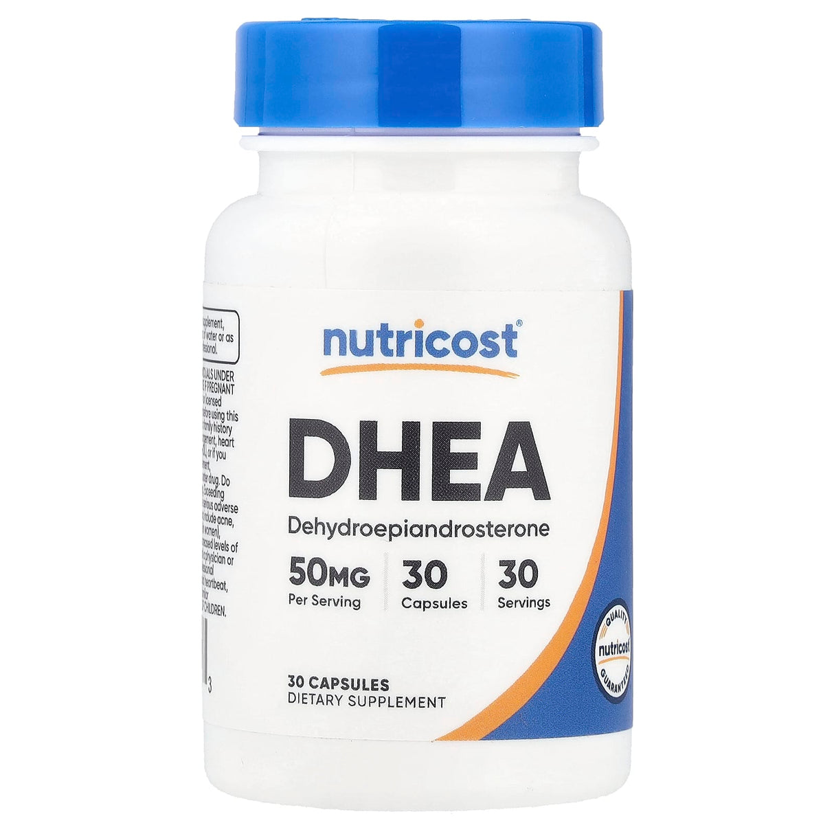 DHEA (Suport Hormonal), 50 mg, Nutricost, 30 Capsule