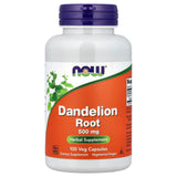 Dandelion Root (Rădacină de Păpădie) 500mg, Now Foods, 100 capsule