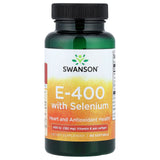 E-400 with Selenium, Swanson, 90 softgels SWU022