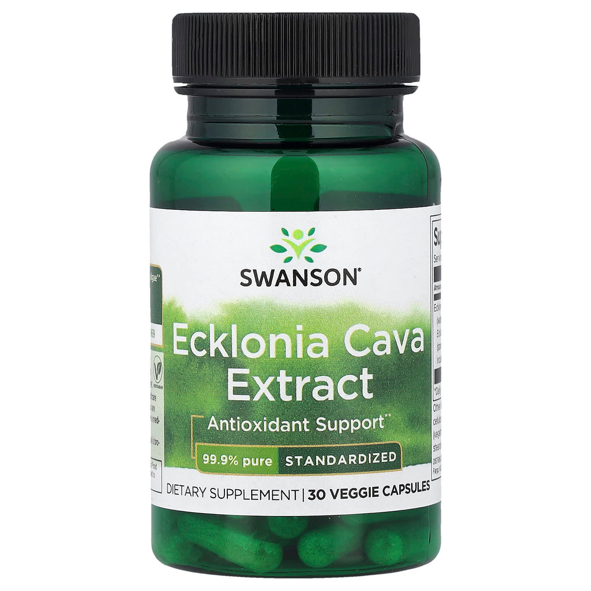 Ecklonia Cava Extract (Polifenoli) Swanson, 30 capsule SWR053